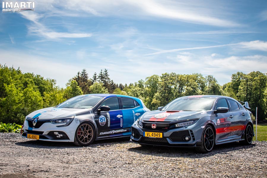Honda Civic Type R - Renault Megane RS - Alquiler coche Nürburgring